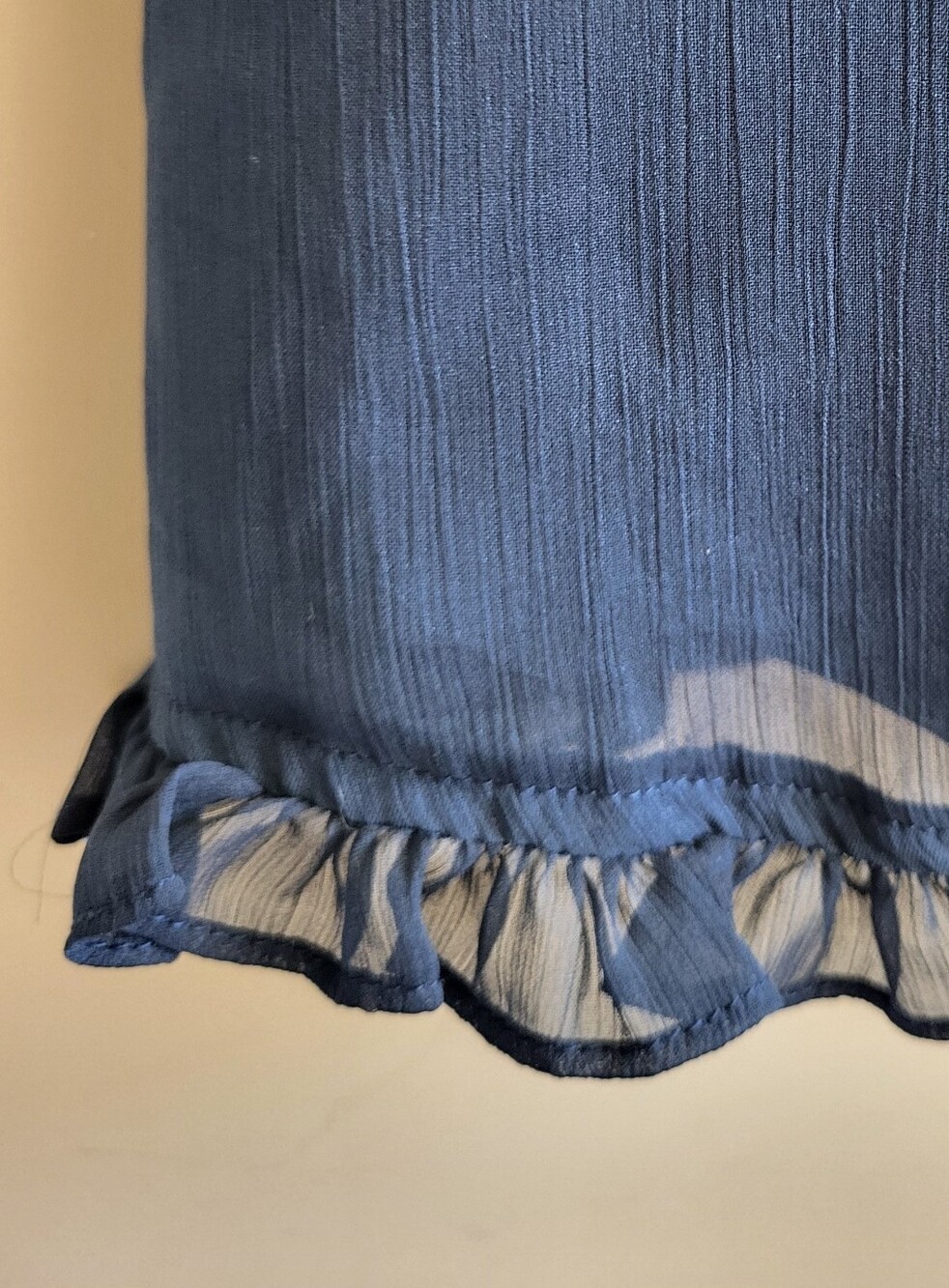 Scotch & Soda Maison Scotch Embroidered Navy Dress | Medium | Romantic Boho - Picture 6 of 9